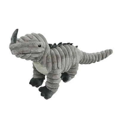 Petlou Zoo Friends Rhino Iguana Plush Dog Toy for Happy Playtime - Talis Us