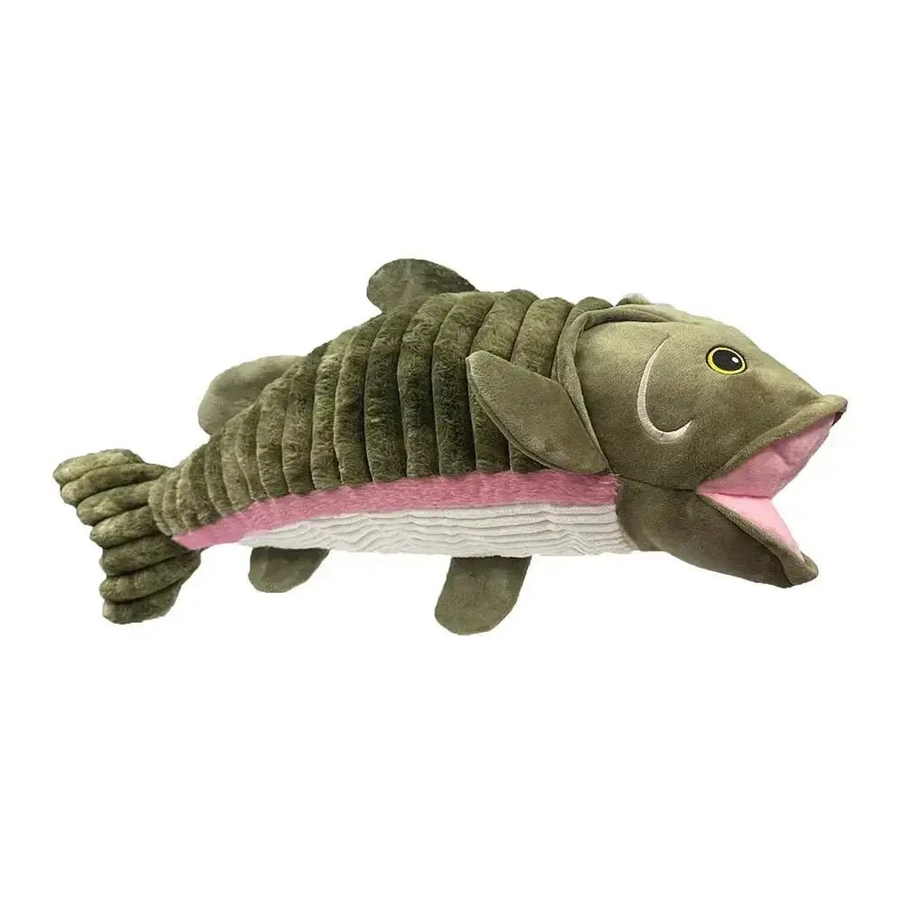 Petlow Farm Friends Salmon Plush Dog Toys 16" - Talis Us