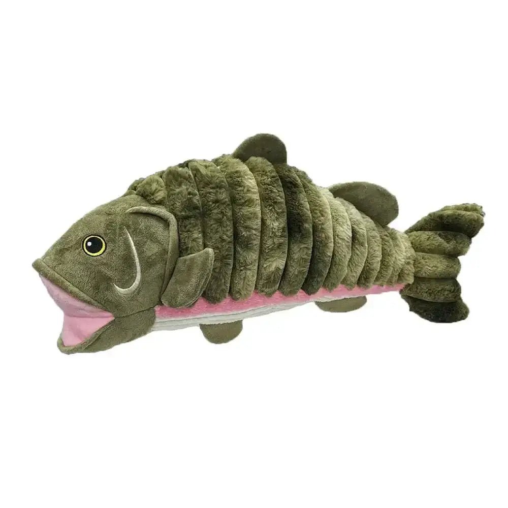 Petlow Farm Friends Salmon Plush Dog Toys 16" - Talis Us