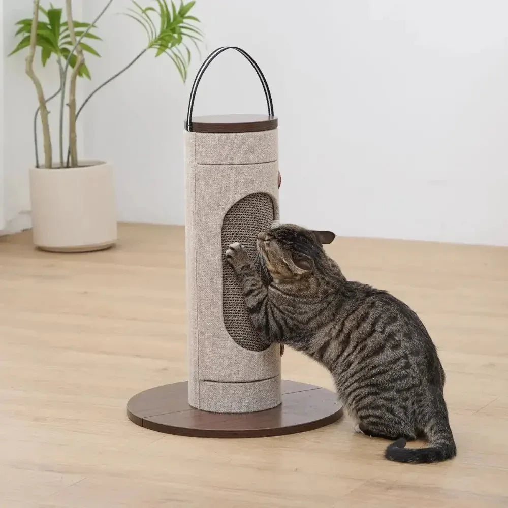 PetPals Group Eco - Refresh Corrugated Cardboard Cat Scratch Post - Talis Us