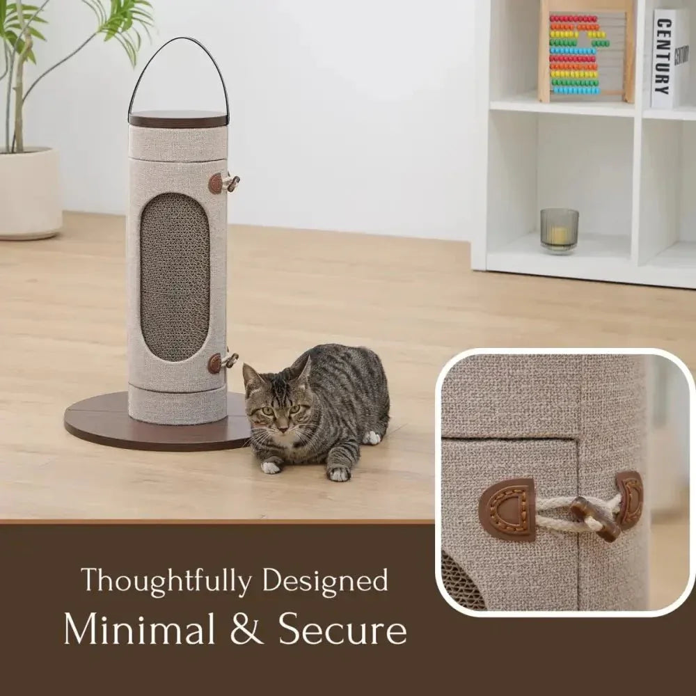 PetPals Group Eco - Refresh Corrugated Cardboard Cat Scratch Post - Talis Us