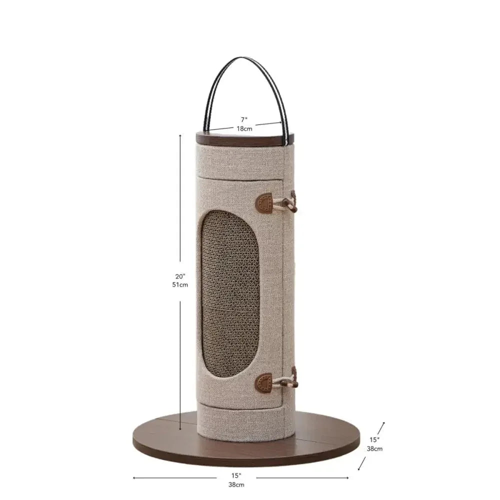 PetPals Group Eco - Refresh Corrugated Cardboard Cat Scratch Post - Talis Us