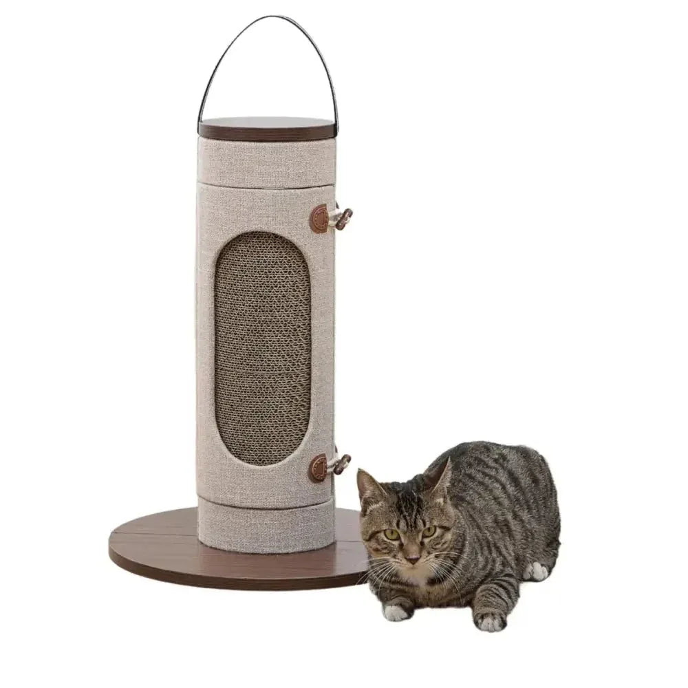 PetPals Group Eco - Refresh Corrugated Cardboard Cat Scratch Post - Talis Us