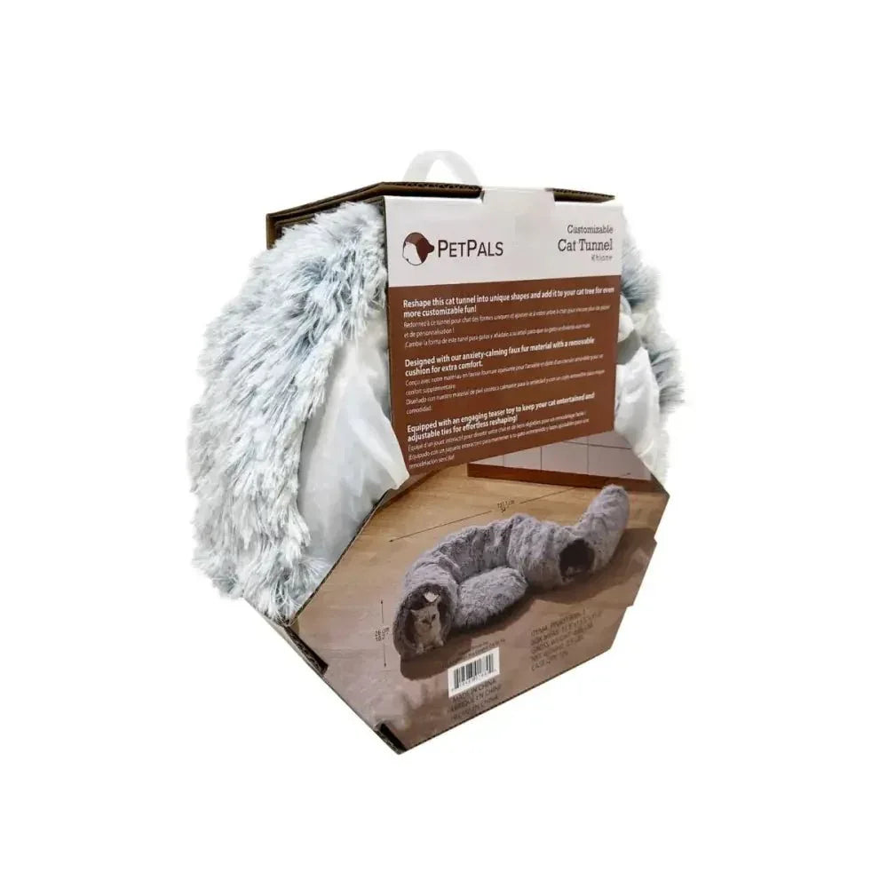 PetPals Group Khione Cat Tunnel with Bed Combo for Cats - Talis Us