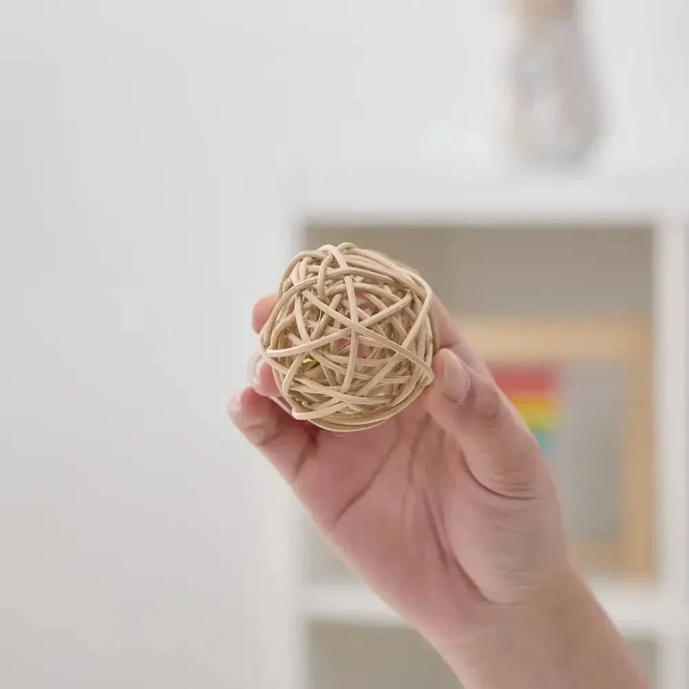 PetPals Wicker Rattan Cat Toys for Playful Kittens - Talis Us