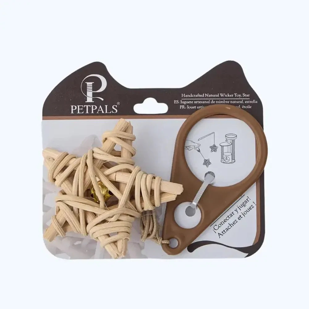 PetPals Wicker Rattan Cat Toys for Playful Kittens - Talis Us