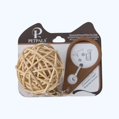 PetPals Wicker Rattan Cat Toys for Playful Kittens - Talis Us