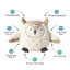 PetShop by Fringe Studio Whoooo's There? Earth Friendly Dog Toy - Talis Us