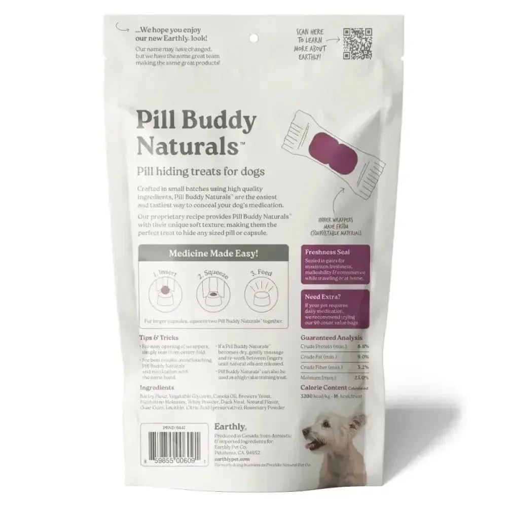 Pill Buddy Naturals Soft & Chewy Dog Treats - Talis Us