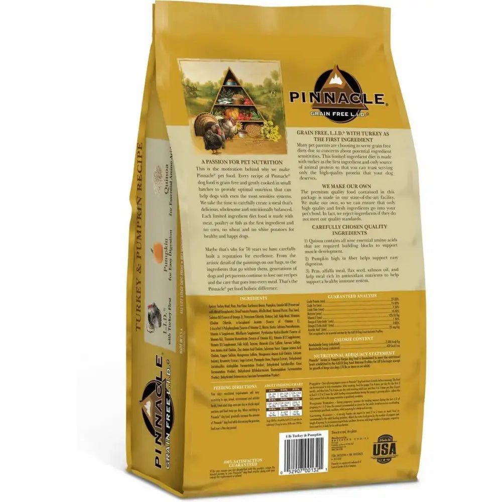 Pinnacle Grain Free Turkey & Pumpkin Dry Dog Food Pinnacle Food CPD