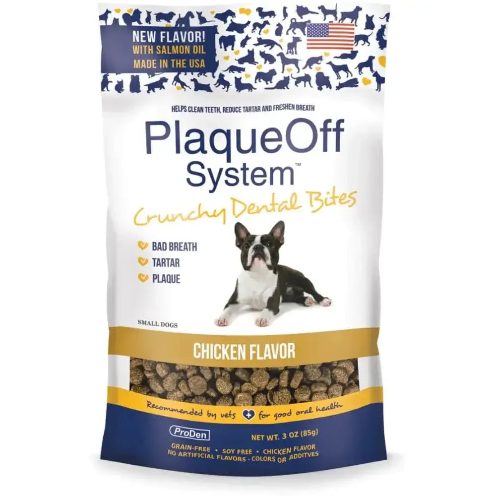 PlaqueOff Crunchy Dental Bites Small Dog - Talis Us