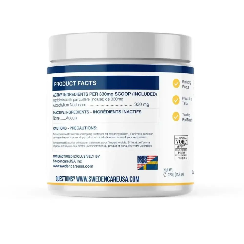 PlaqueOff Dog & Cat Dental Powder - Talis Us