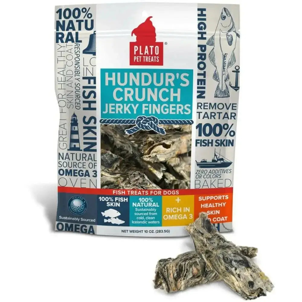 Plato Hundur's Crunch Jerky Fingers Plato