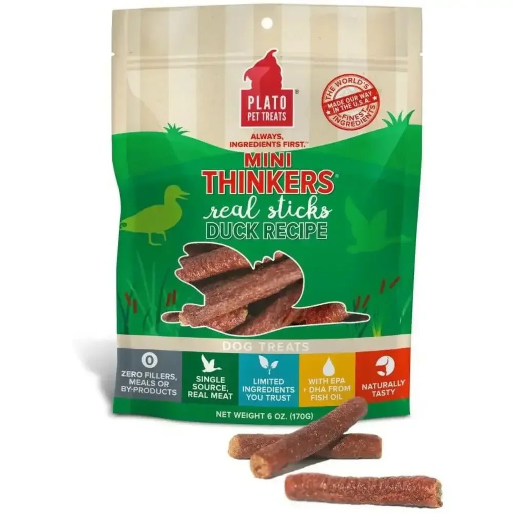 Plato Mini Thinkers Duck Recipe Best Dog Treats - Talis Us