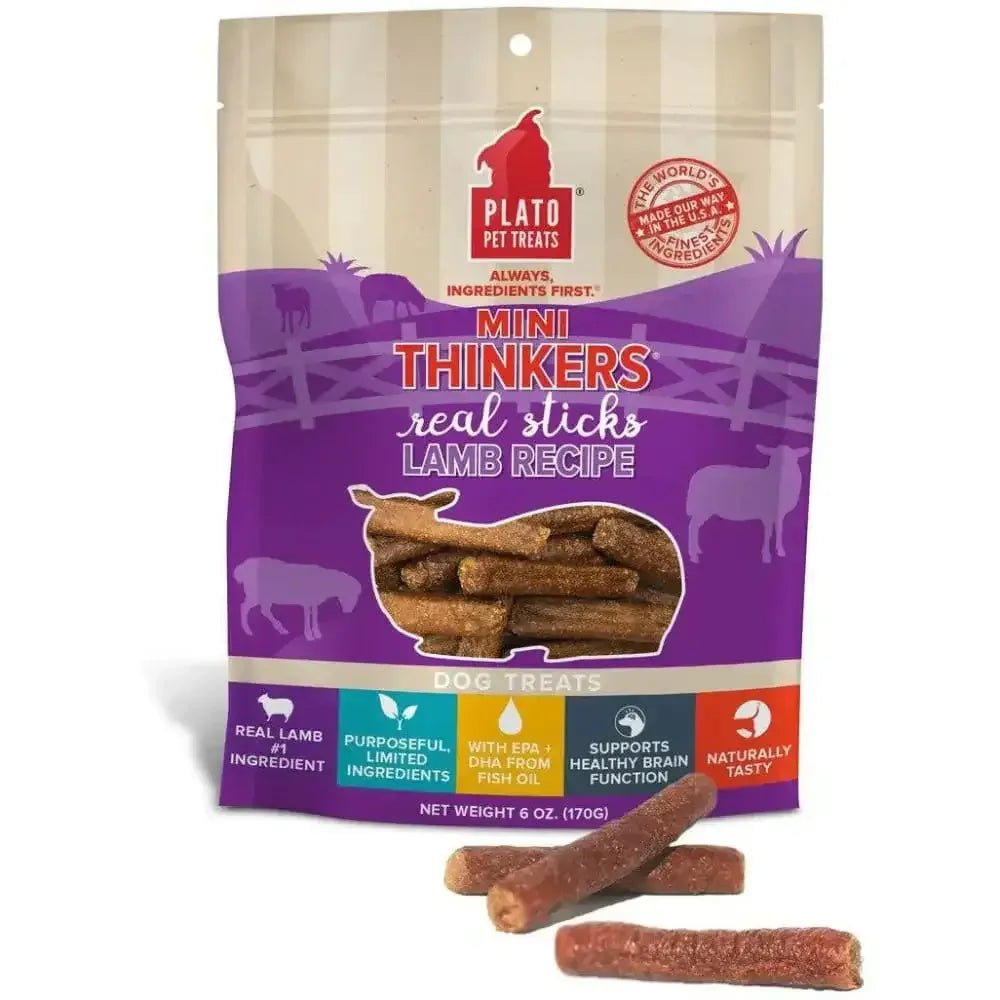 Plato Mini Thinkers Lamb Training Dog Treats - Talis Us