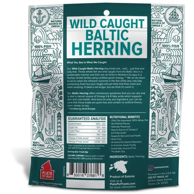 Plato Pet Treats Baltic Herring - Talis Us