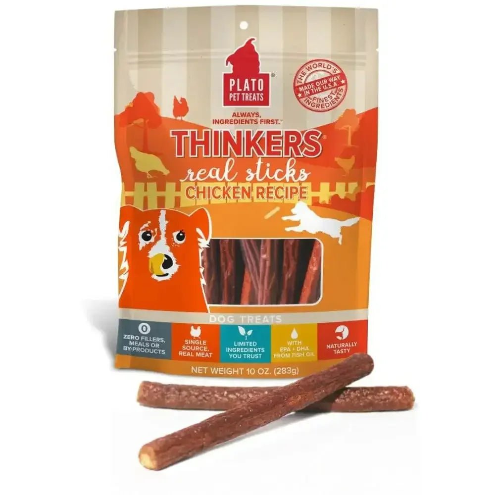 Plato Thinkers Chicken Dog Treats - Talis Us