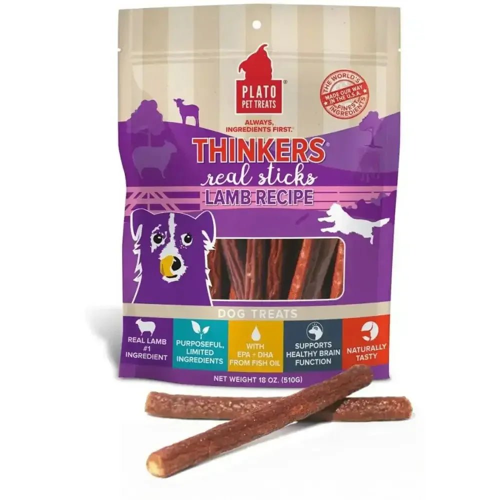 Plato Thinkers Lamb Dog Treats - Talis Us