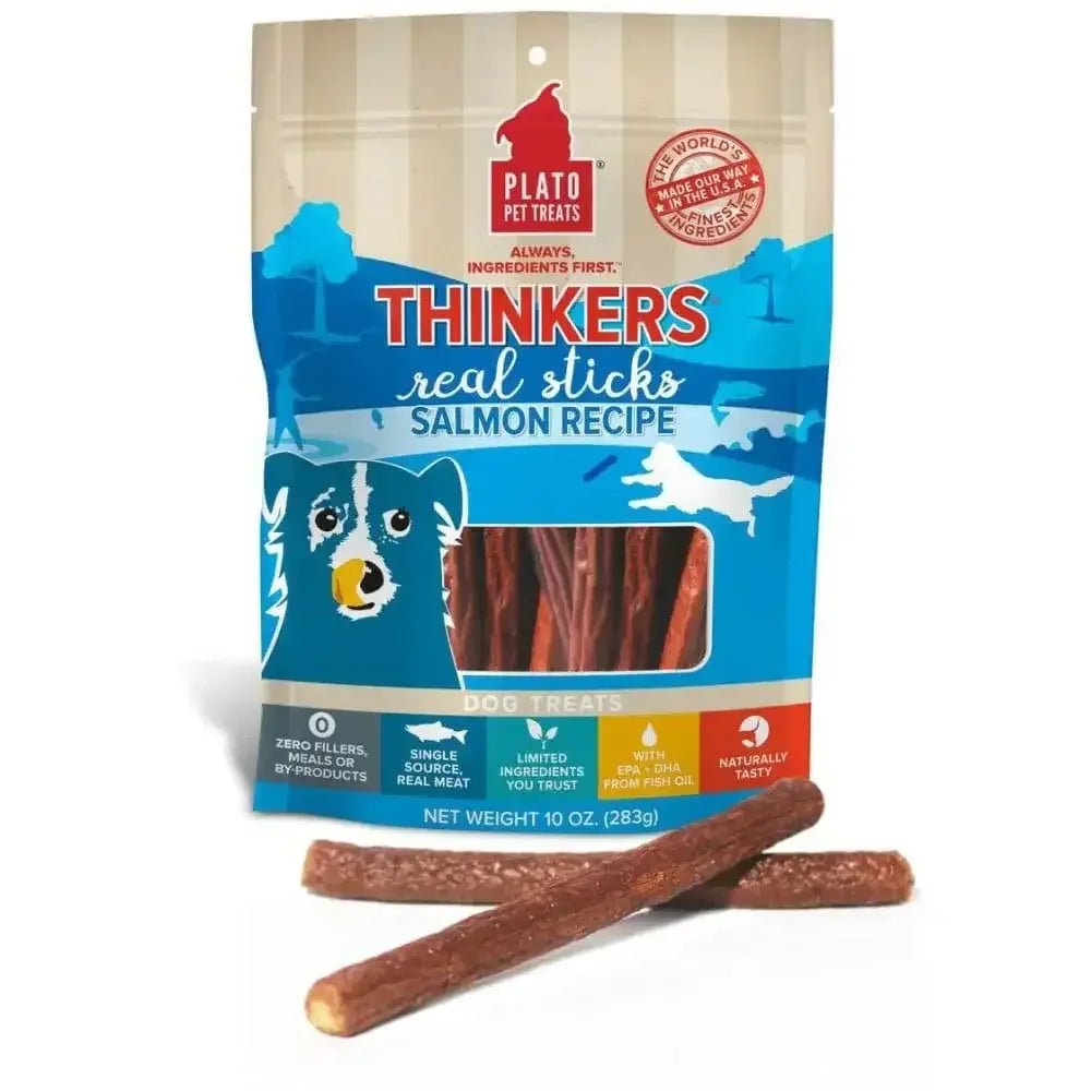 Plato Thinkers Salmon Dog Treats - Talis Us