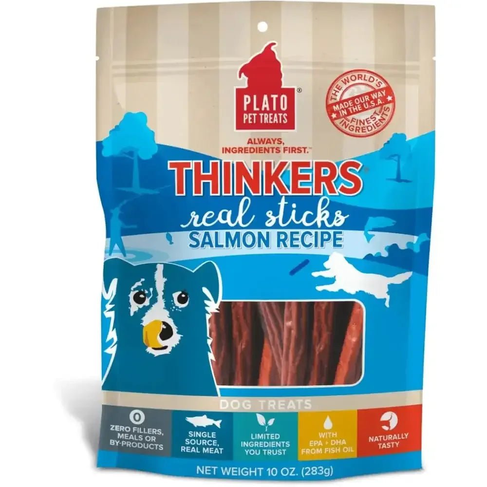 Plato Thinkers Salmon Dog Treats - Talis Us