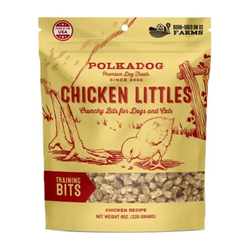 Polka Dog Chicken Littles Training Bits 8oz Bag - Talis Us