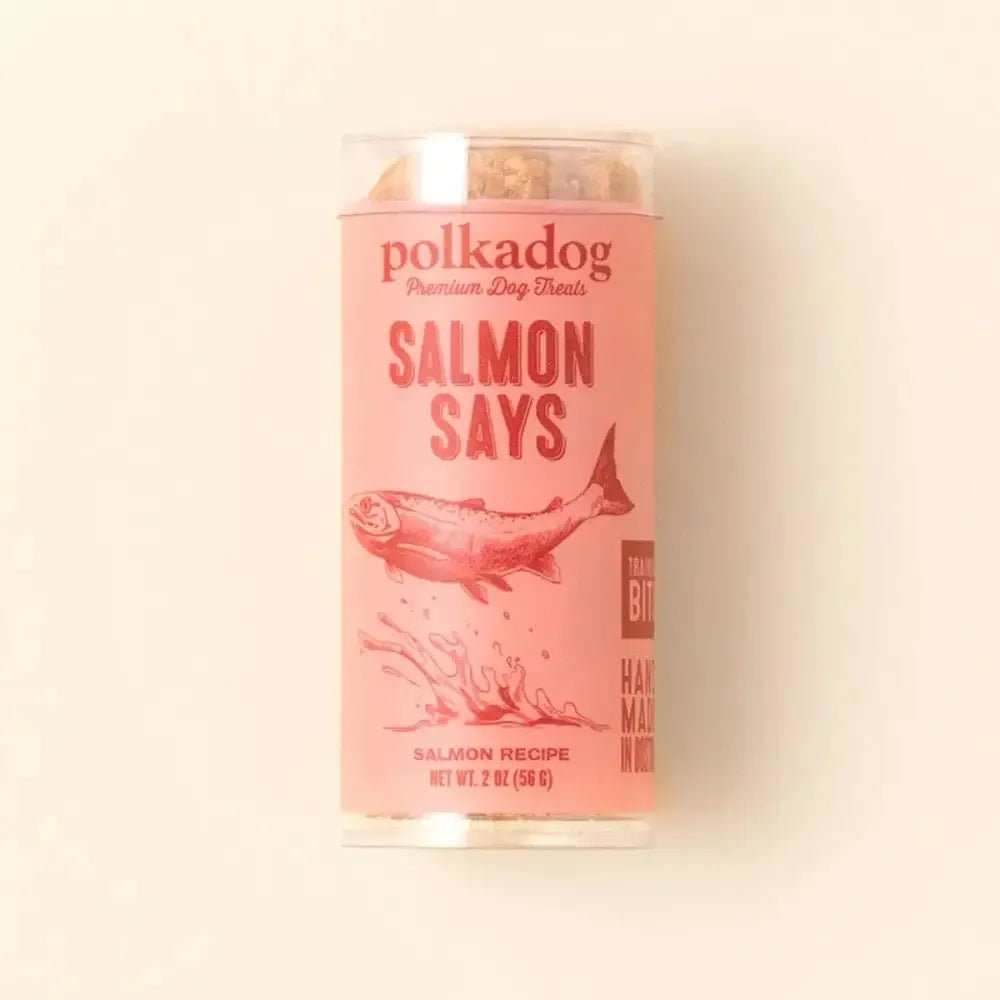 Polka Dog Salmon Says Training Bits - Talis Us