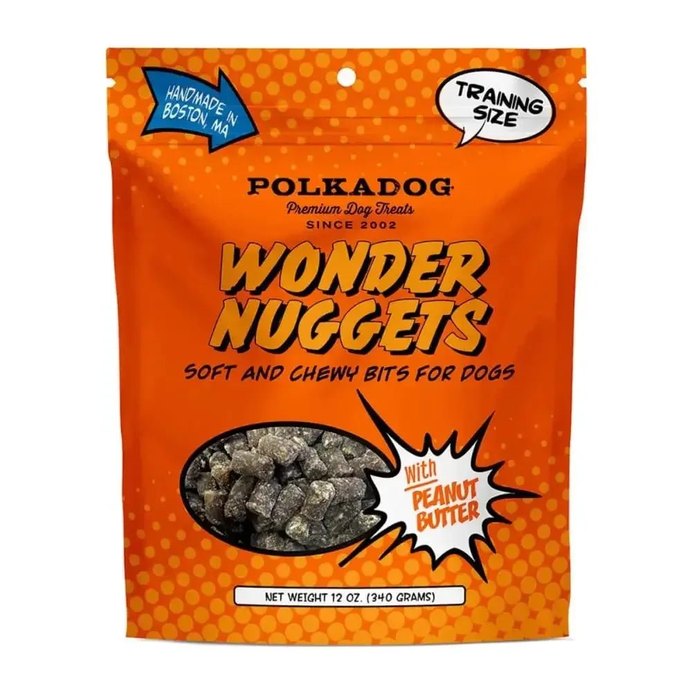 Polka Dog Wonder Nuggets Peanut Butter Soft & Chewy Training Treats - Talis Us