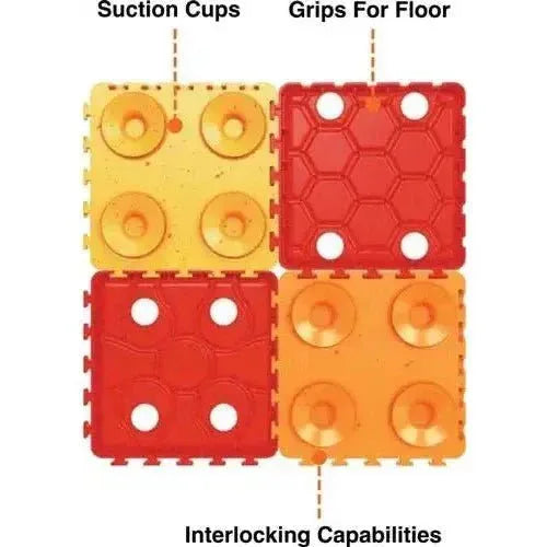 Poochie Butter 4 Piece Lick Pad w/ Interlocking Pieces - Talis Us