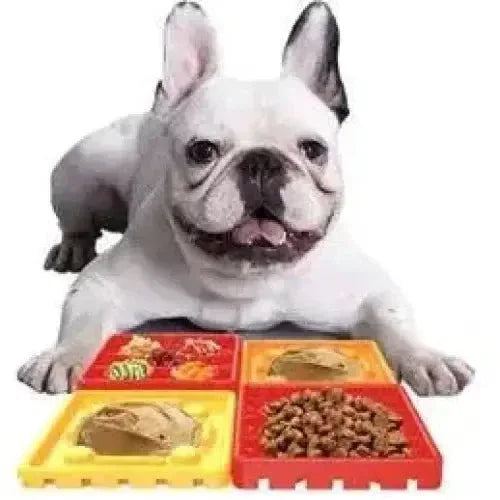Poochie Butter 4 Piece Lick Pad w/ Interlocking Pieces - Talis Us