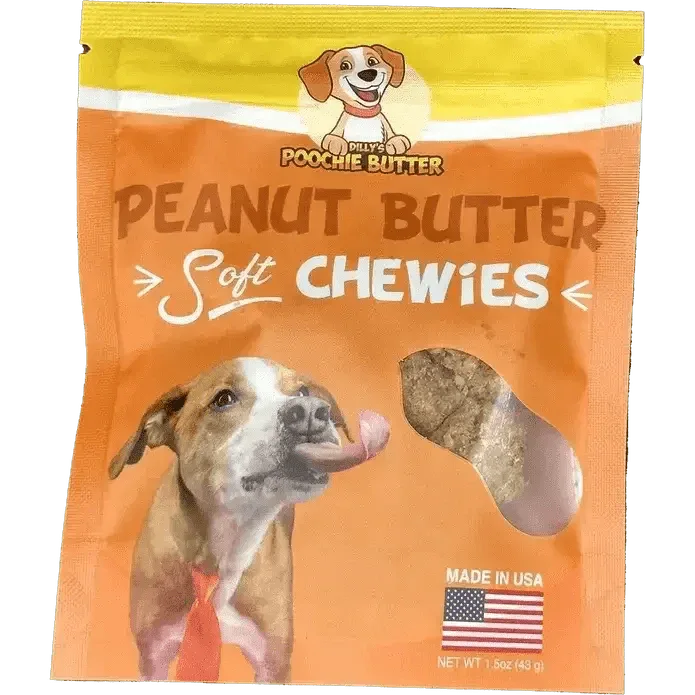 Poochie Butter Baked Dog Treat Soft Chewie Collection 1.5oz - Talis Us