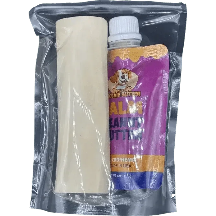 Poochie Butter Calm Pb Squeeze Pack & Marrow Bone Dog Treats - Talis Us