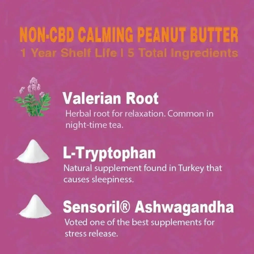 Poochie Butter Calming Peanut Butter - Talis Us