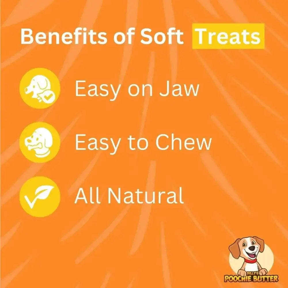 Poochie Butter Cheezy Soft Chewy Dog Treats - Talis Us