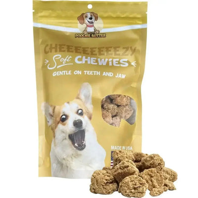 Poochie Butter Cheezy Soft Chewy Dog Treats - Talis Us