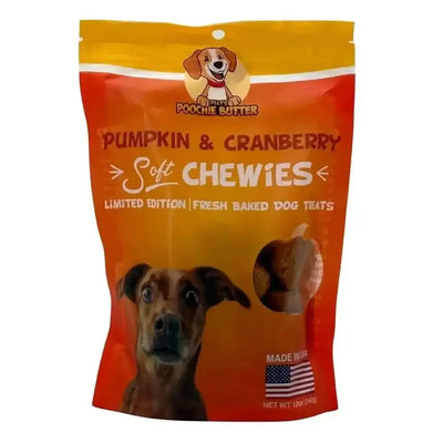Poochie Butter Dilly's Pumpkin Soft & Chewy Dog Treats 12oz - Talis Us