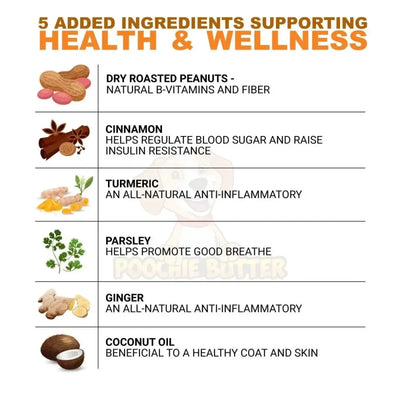 Poochie Butter Dog Peanut Butter - Talis Us