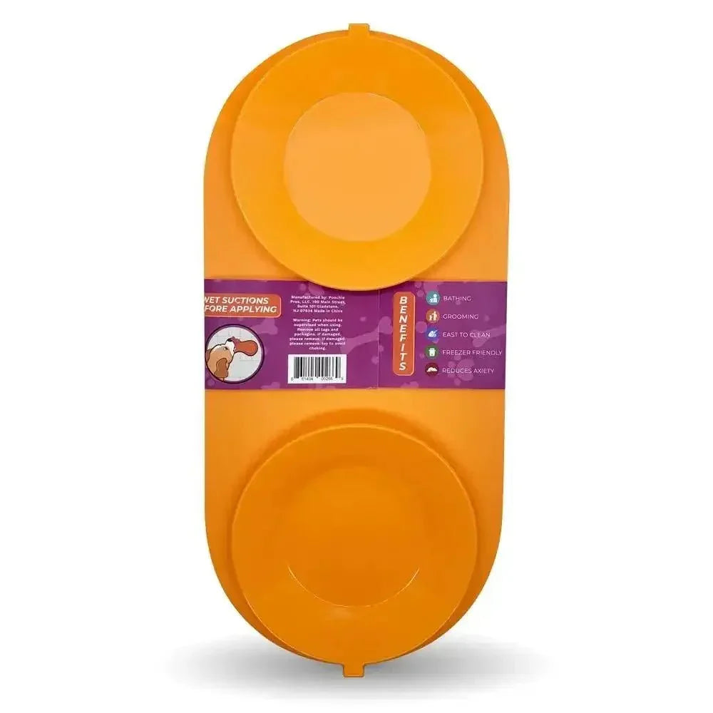 Poochie Butter Lick Pad Oval (with Suction Cups) - Talis Us