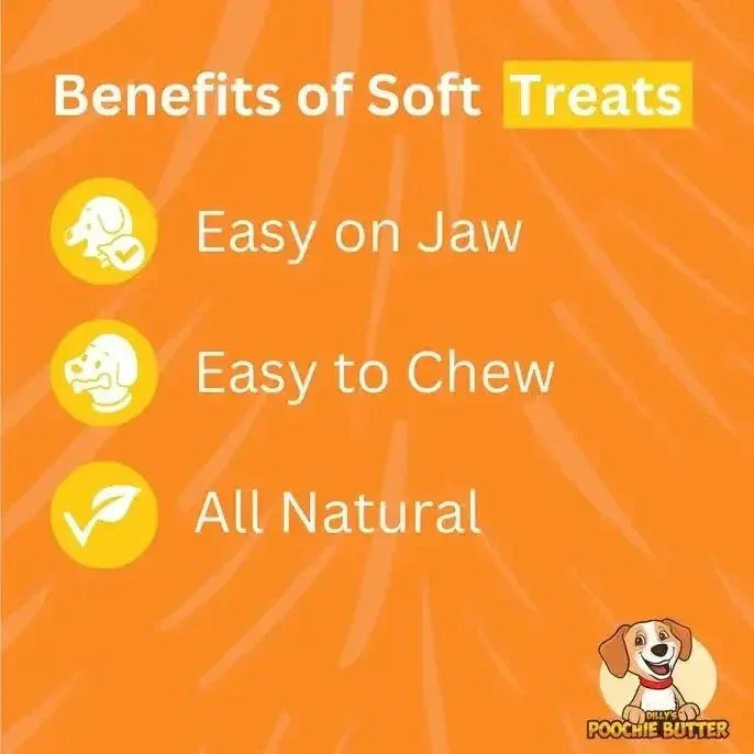 Poochie Butter Pork & Apple Soft Chewy Dog Treats 8oz - Talis Us