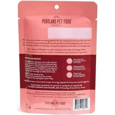 Portland Pet Food Company Boots’ Salmon N’ Pumpkin Cat Food - Talis Us