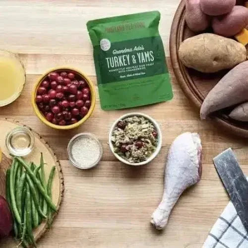 Portland Pet Food Company Grandma Ada's Turkey & Yams Homestyle Wet Dog Food 8/9oz - Talis Us