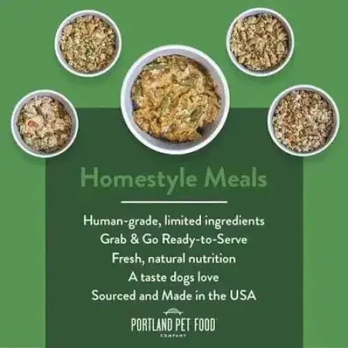 Portland Pet Food Company Grandma Ada's Turkey & Yams Homestyle Wet Dog Food 8/9oz - Talis Us