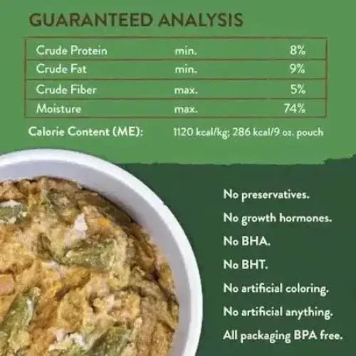 Portland Pet Food Company Grandma Ada's Turkey & Yams Homestyle Wet Dog Food 8/9oz - Talis Us