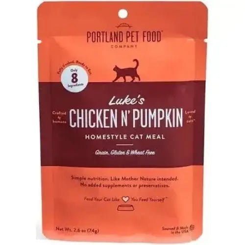 Portland Pet Food Company Luke’s Chicken N’ Pumpkin Cat Food - Talis Us