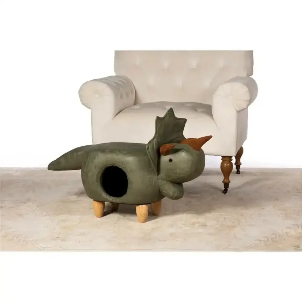 Prevue Pet Dinosaur Ottoman Cat Hideaway - Talis Us