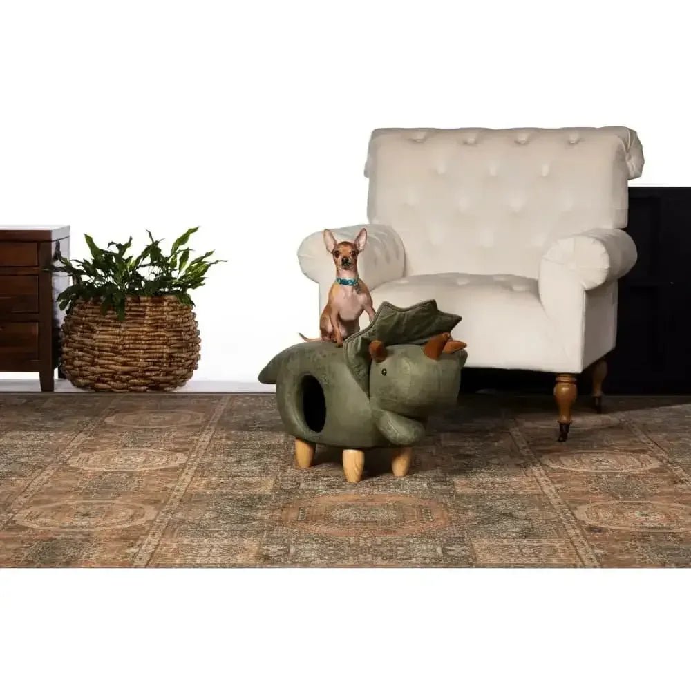 Prevue Pet Dinosaur Ottoman Cat Hideaway - Talis Us