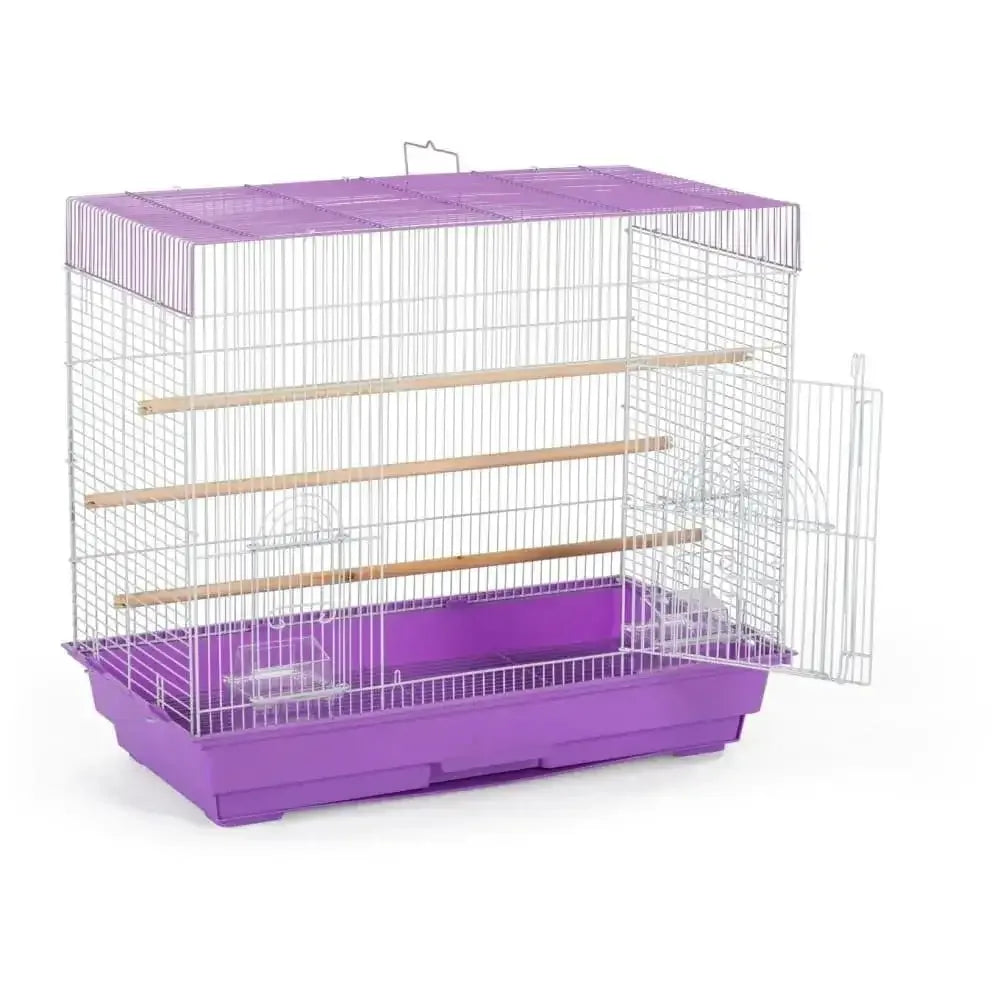 Prevue Pet Products 1804 Pre-Packed Flight Bird Cage Black/Sage Green, White/Lilac Prevue Pet CPD