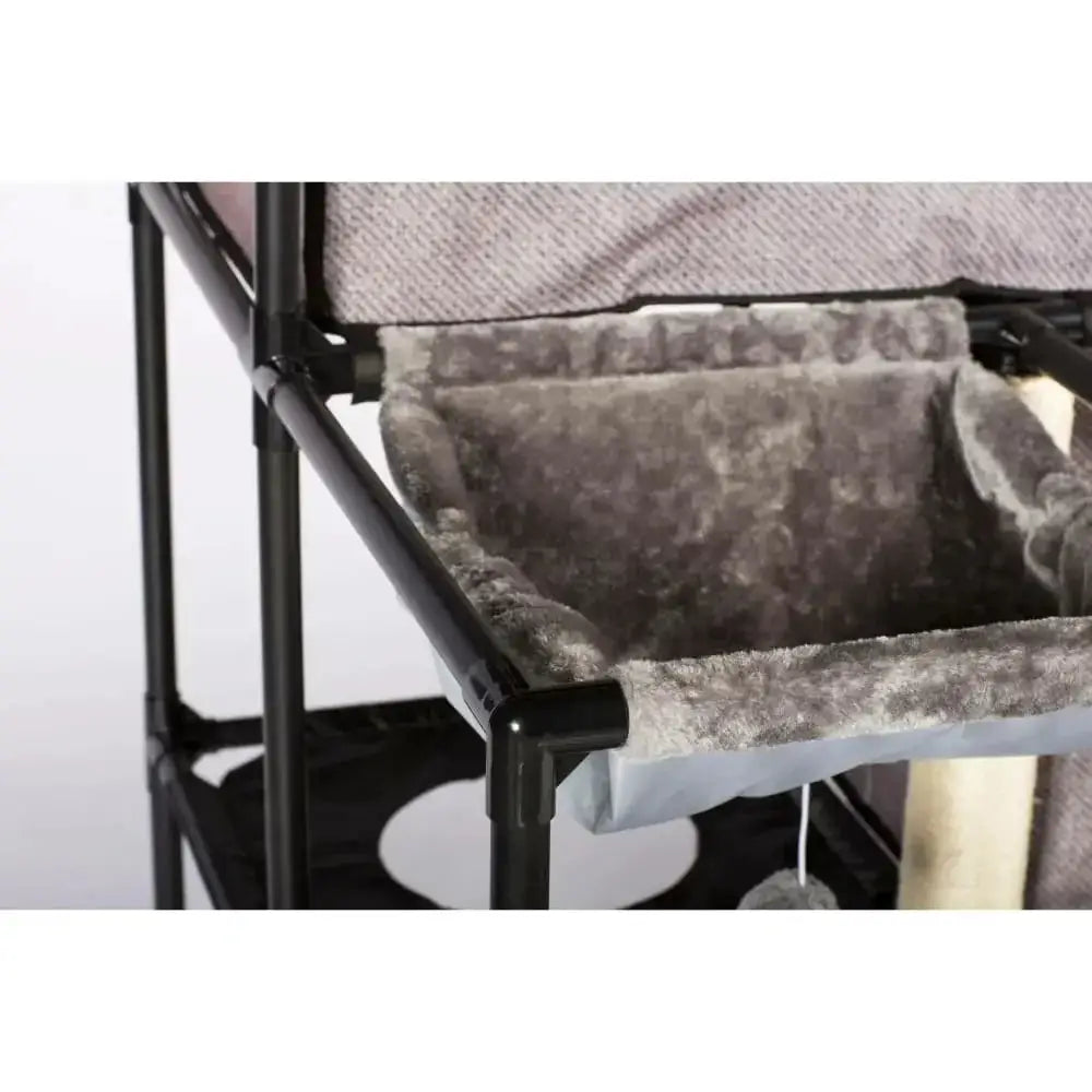 Prevue Pet Products Catville Cat Tower Gray Print Prevue Pet