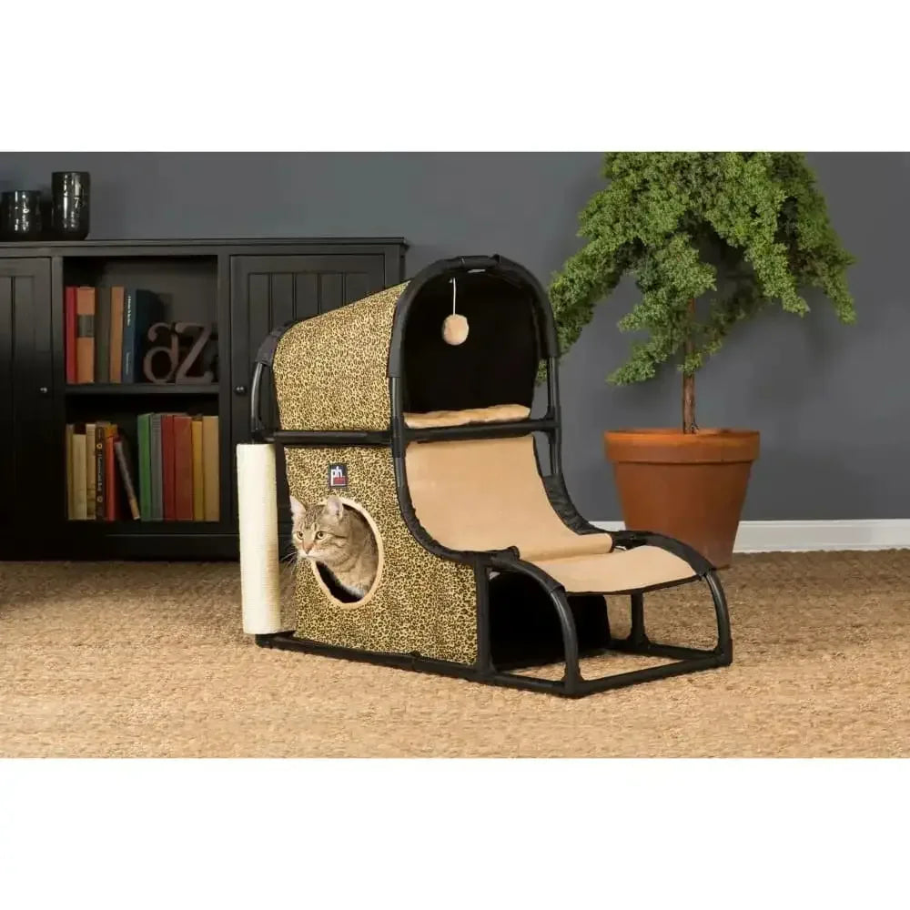 Prevue Pet Products Catville Loft - Leopard Print Prevue Pet