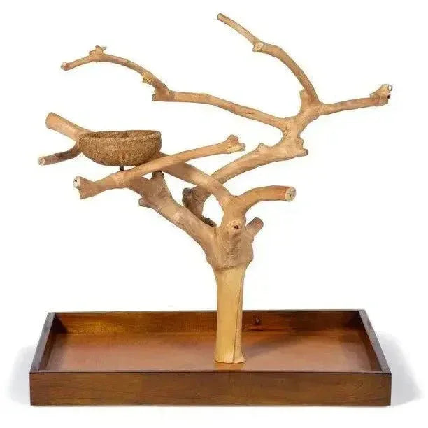Prevue Pet Products Coffeawood Tree Mini Table Top Playstand - Talis Us