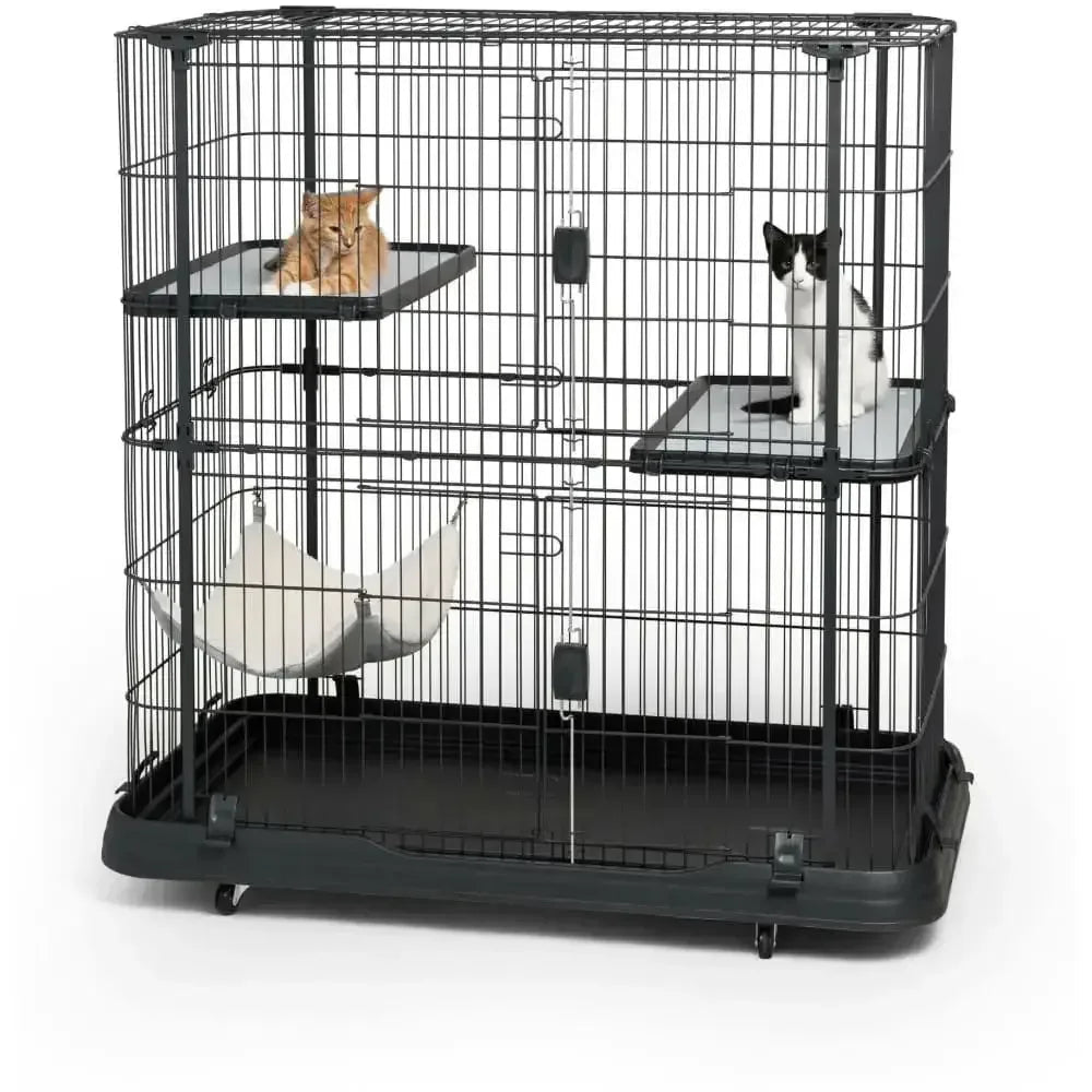Prevue Pet Products Deluxe Cat Home Cage Playpen - Talis Us